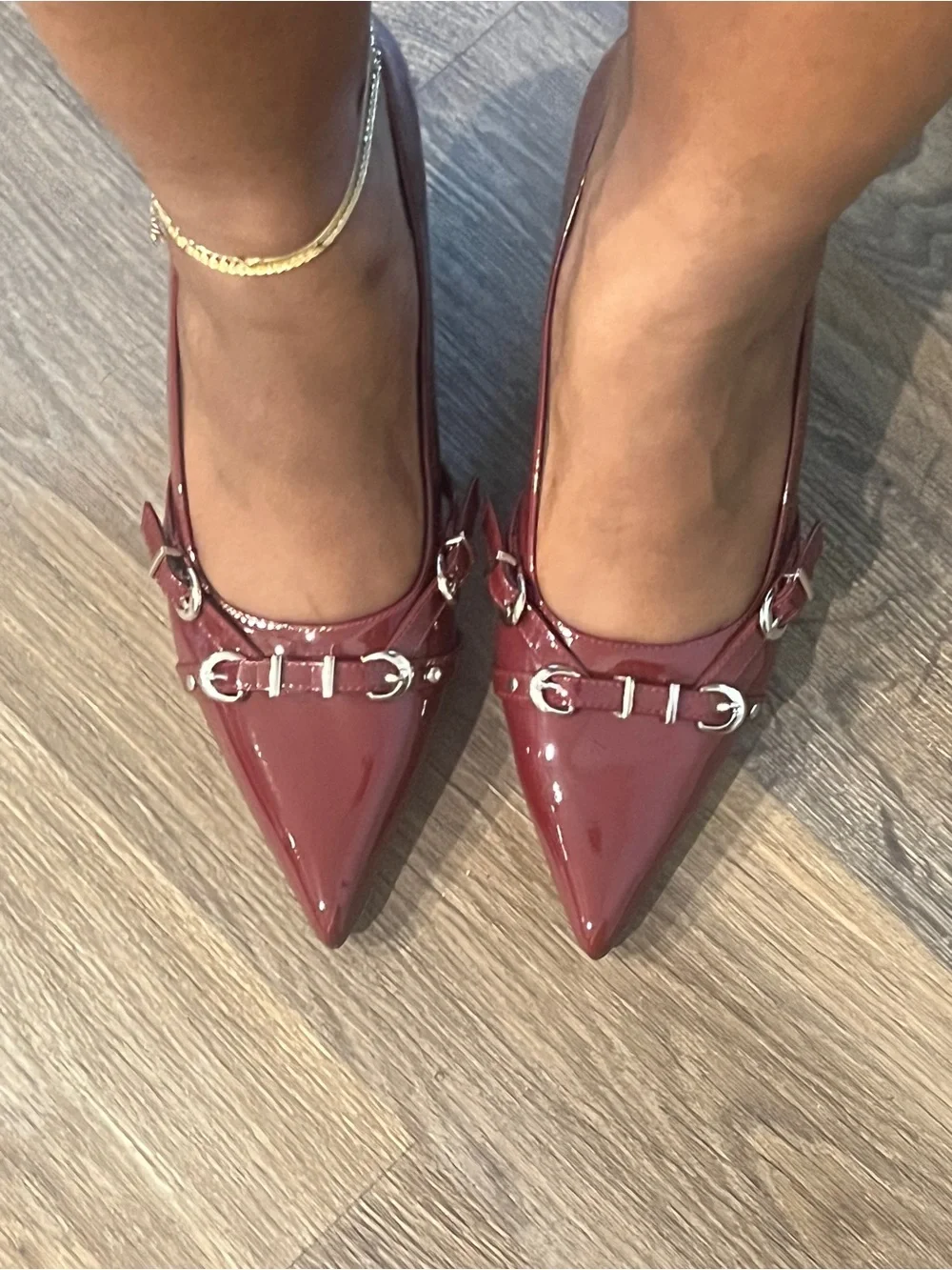 Pointed Toe Kitten Heel (sz. 12, can fit 11.5)
